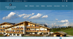 Desktop Screenshot of hotelsantner.com